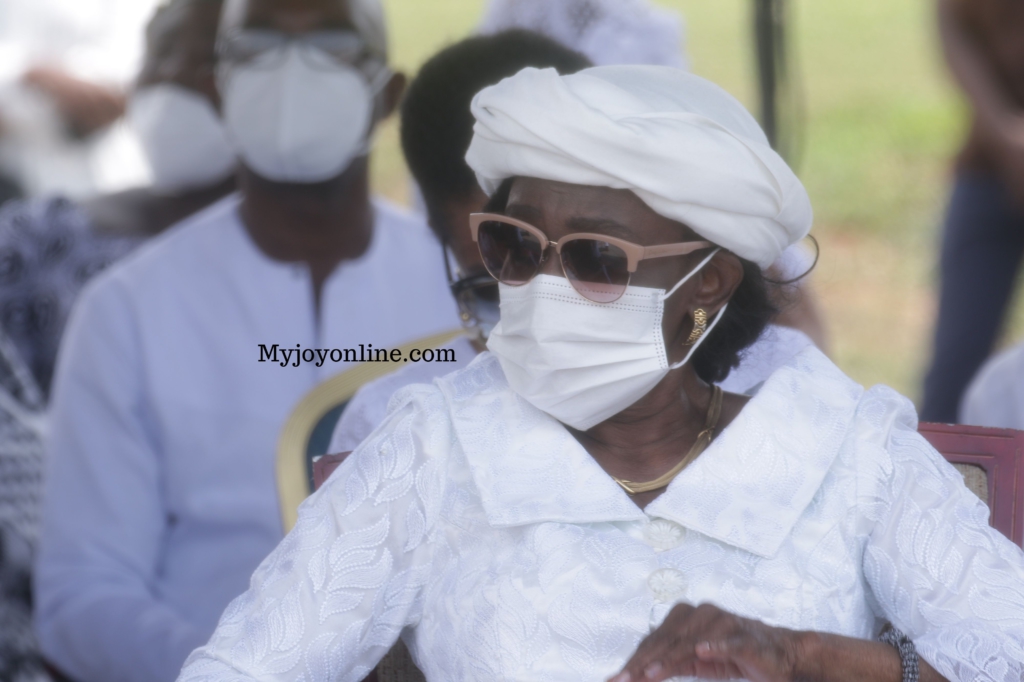 Photos from Rawlings’ mother's burial service at State House