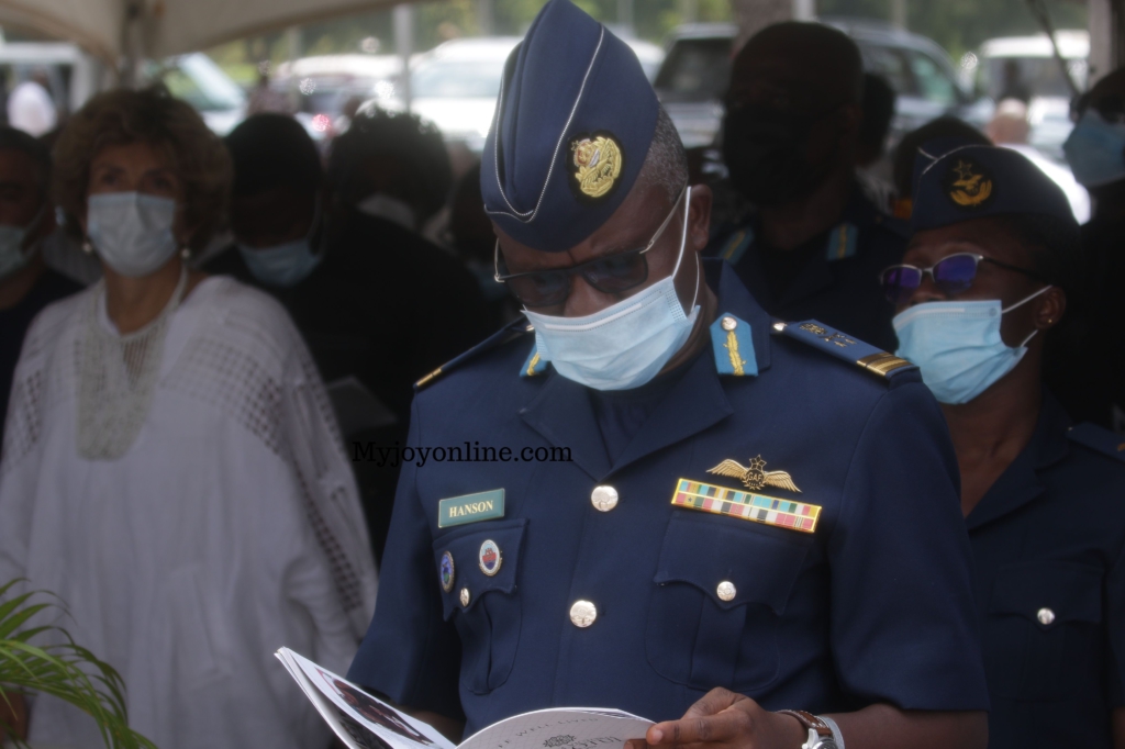 Photos from Rawlings’ mother's burial service at State House