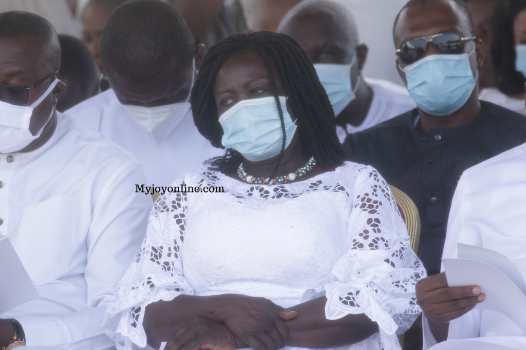 Photos from Rawlings’ mother's burial service at State House