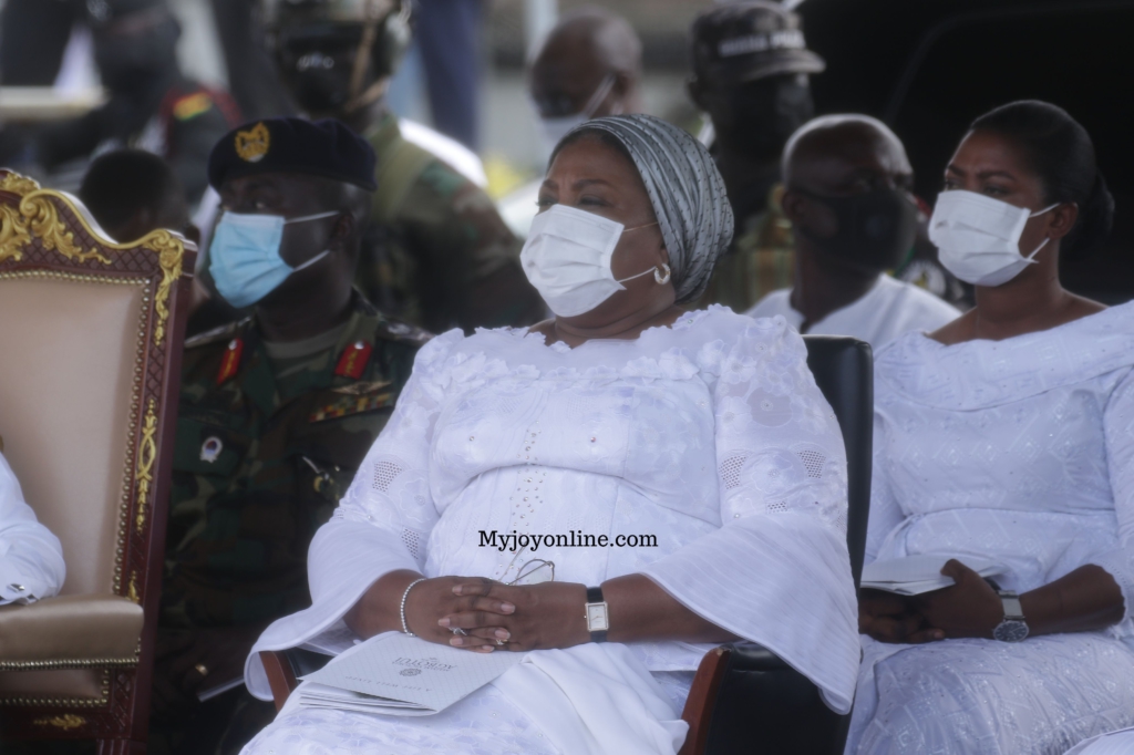 Photos from Rawlings’ mother's burial service at State House