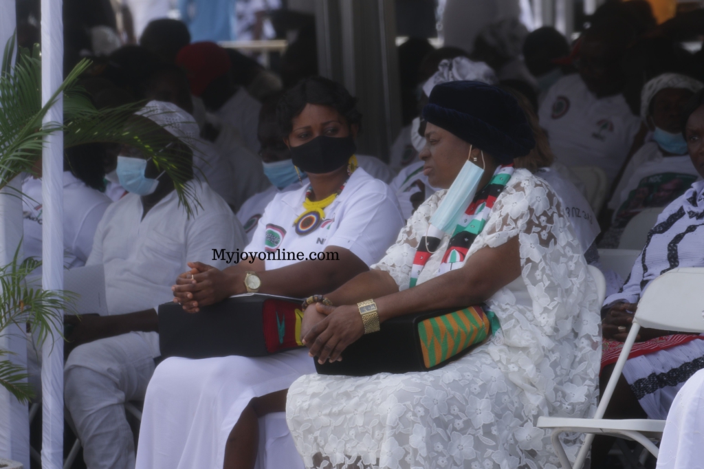 Photos from Rawlings’ mother's burial service at State House