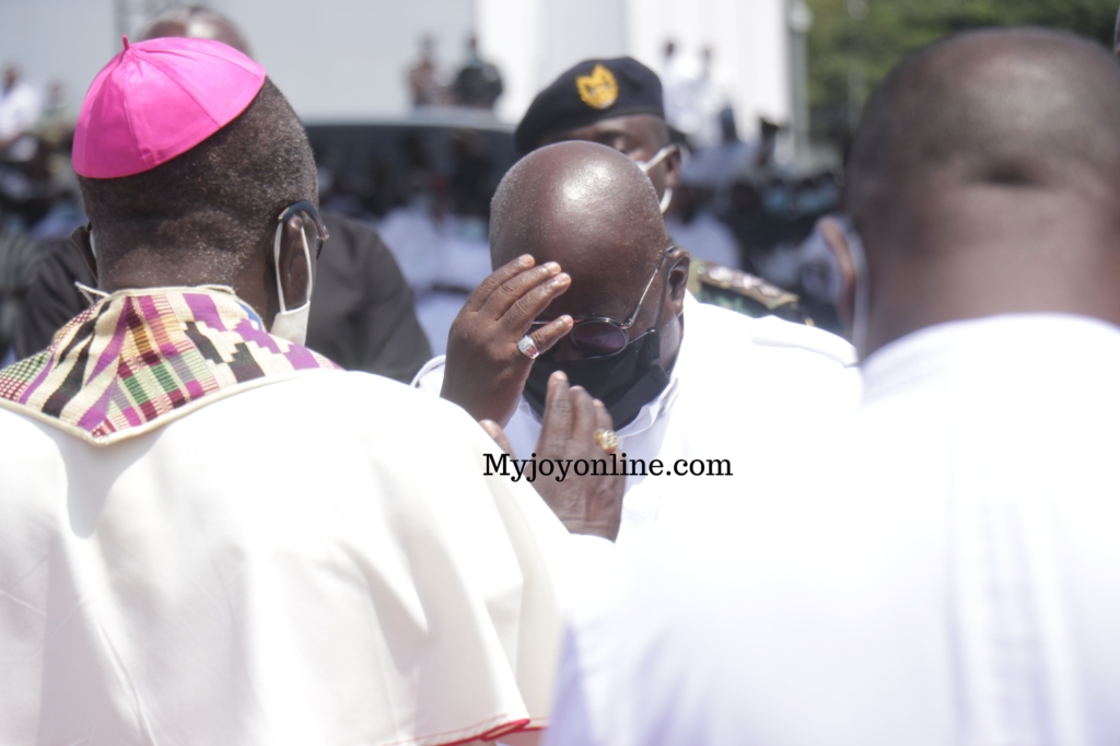 Photos from Rawlings’ mother's burial service at State House