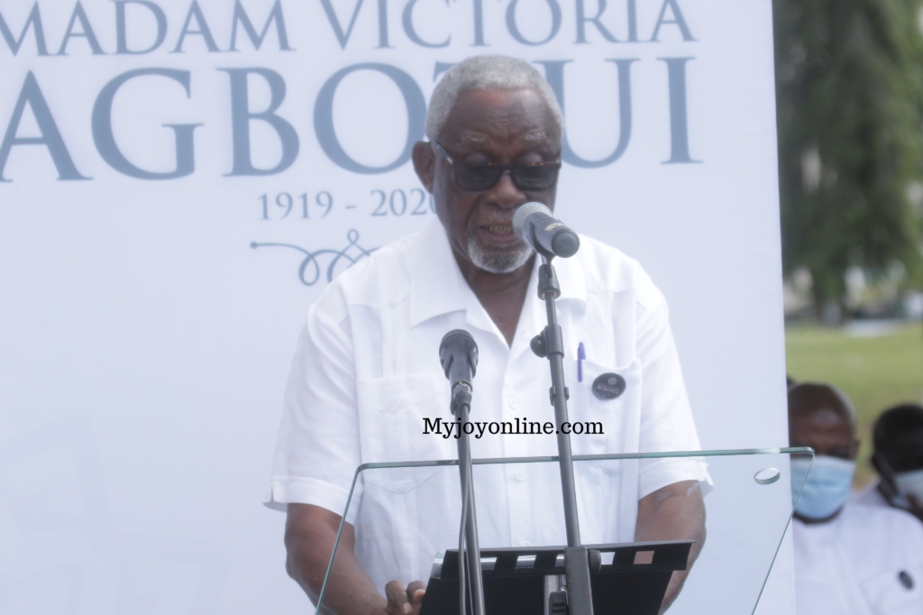 Photos from Rawlings’ mother's burial service at State House