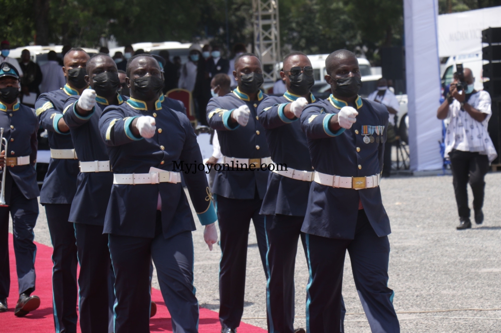 Photos from Rawlings’ mother's burial service at State House