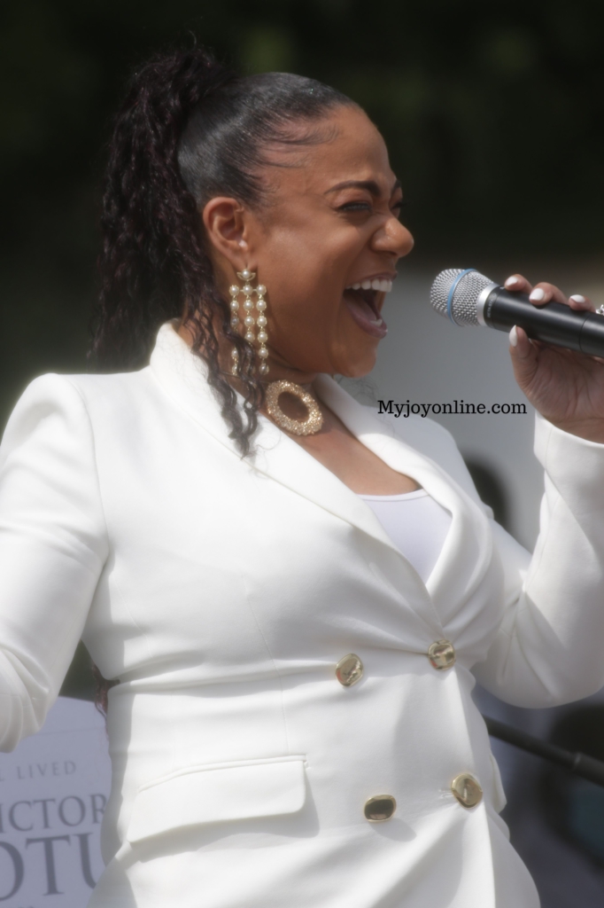 Photos from Rawlings’ mother's burial service at State House