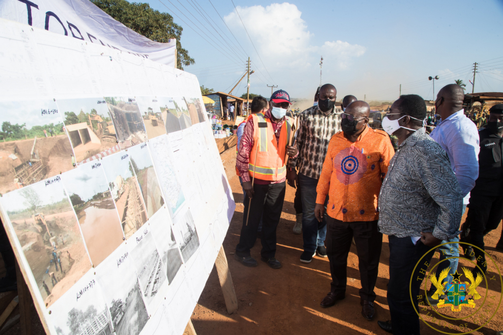 Construction in Buem of 4 roads in one year is unprecedented – Jasikan Chief hails Akufo-Addo