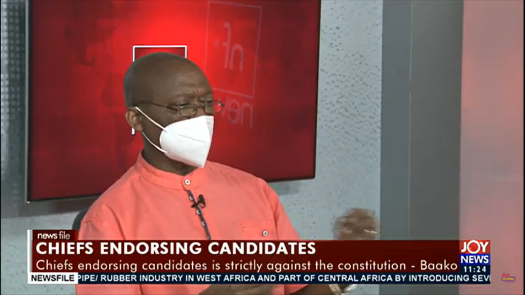 If chiefs want to engage in politics, they can abdicate their throne - Kweku Baako