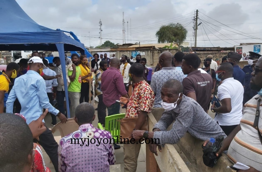 police at cape coast north electoral office