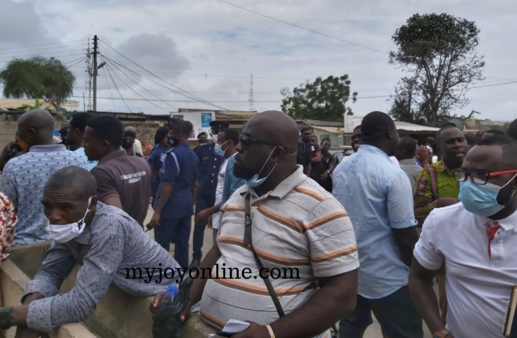 police at cape coast north electoral office