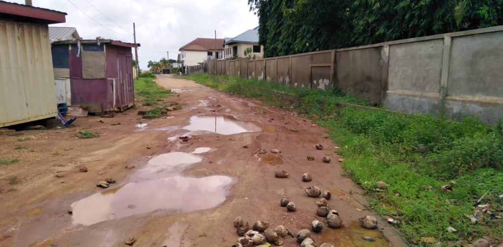 Adjiringarno residents fume over poor Otano roads Adjiringarno residents fume over poor Otano roads