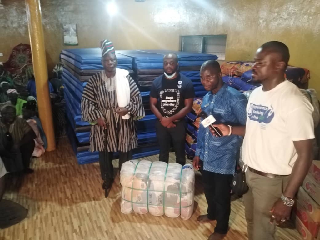 Stanbic Bank donates to Savelugu flood victims