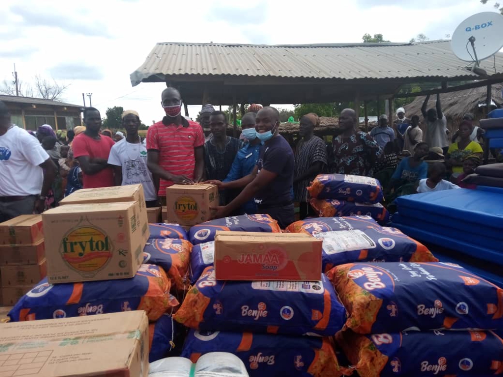 Stanbic Bank donates to Savelugu flood victims