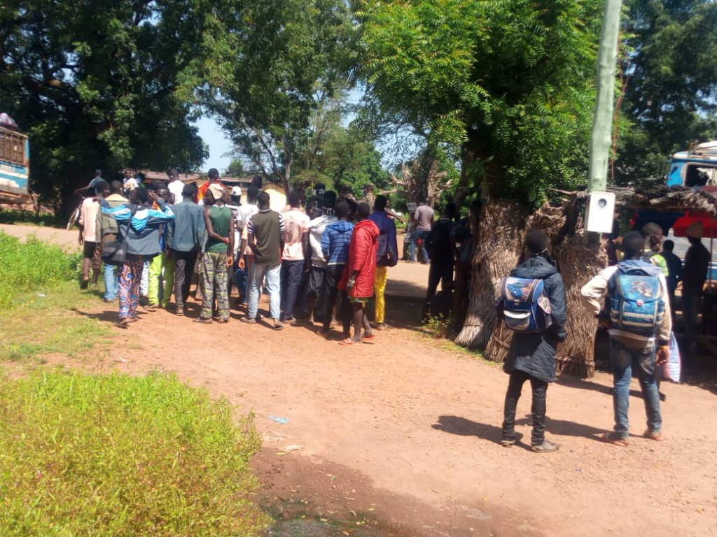 148 Togolese immigrants detained at Saboba