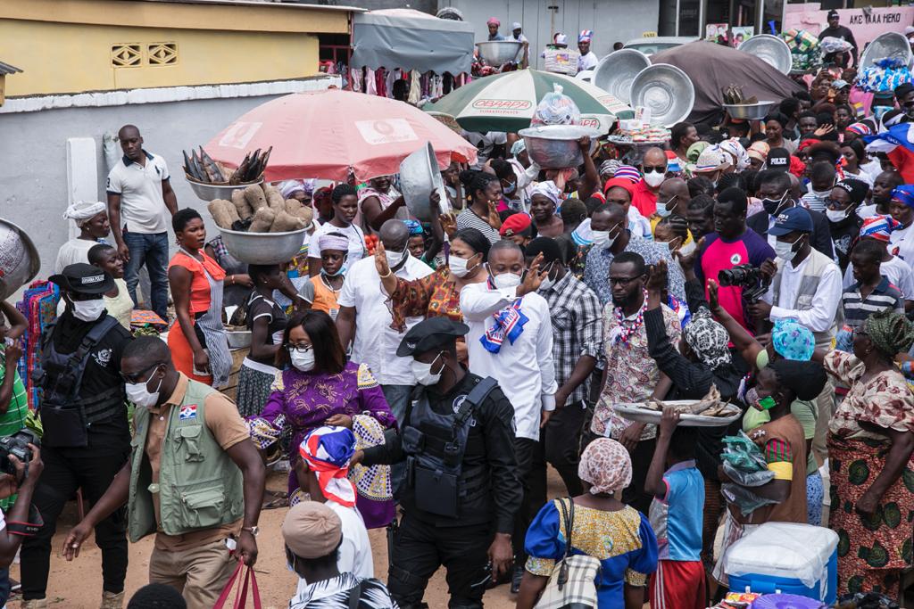 Vote for Akufo-Addo based on his track record - First Lady