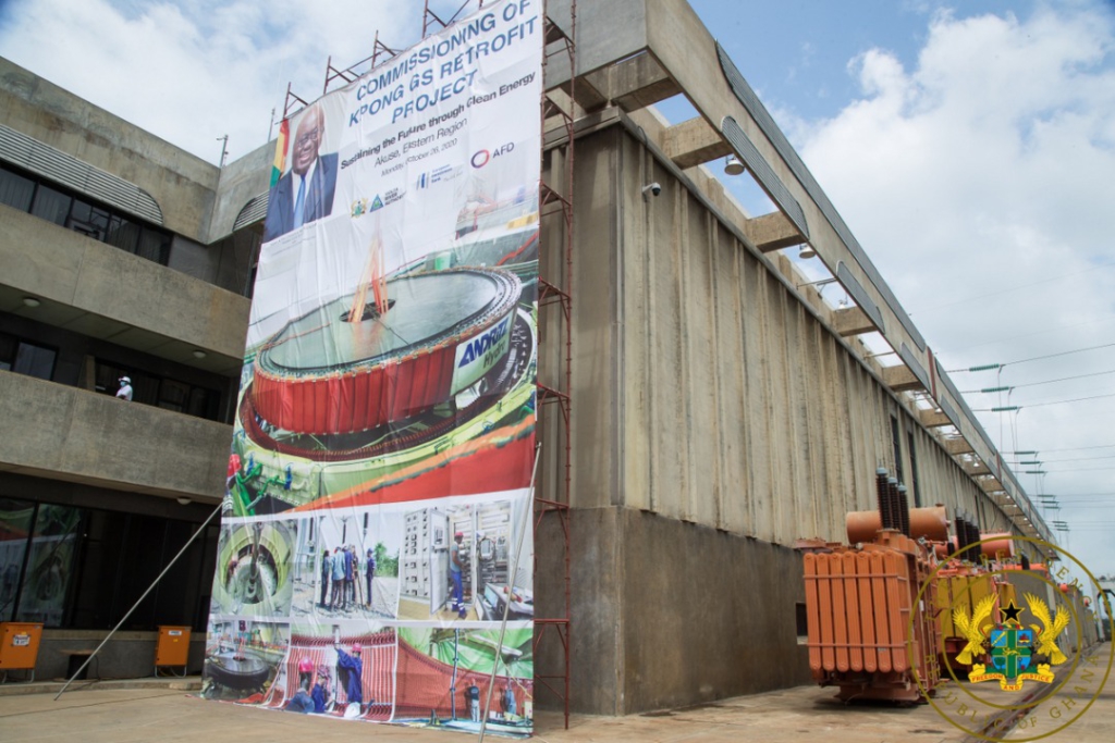 Akufo-Addo commissions Kpong Power Station which guarantees 30 more years of operation