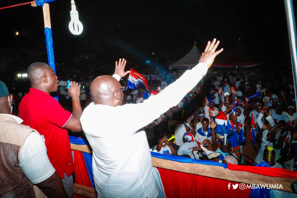 NDC has disappointed you for 28 years; it is time to give NPP a chance - Bawumia urges Afram Plains constituents