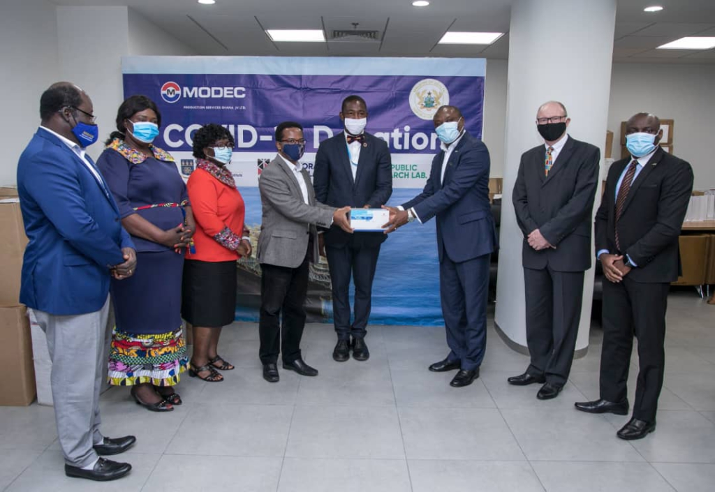 COVID-19: MODEC supports the fight against coronavirus in Ghana with over $600,000