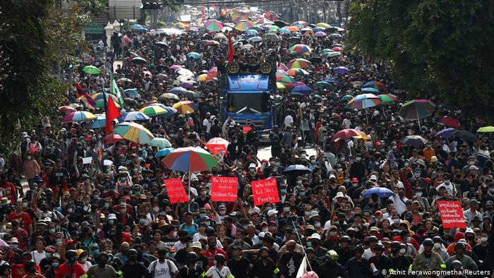 Thailand bans public gatherings after protests escalate