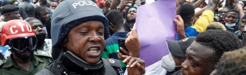 Nigeria unrest: Police chief to deploy anti-riot unit nationwide