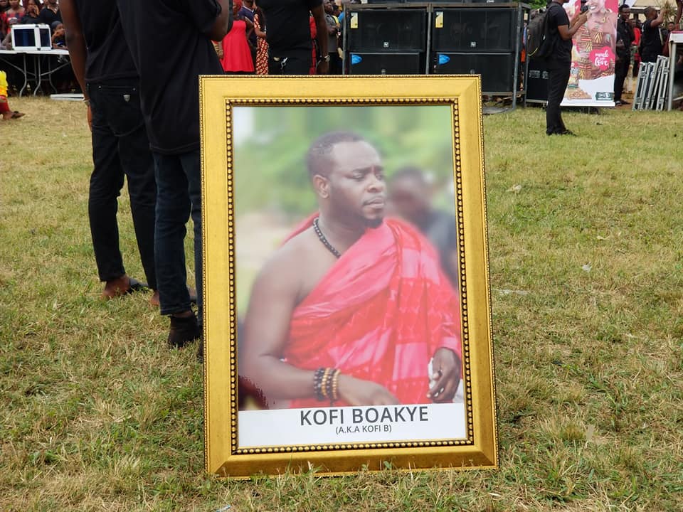 Photos and videos from Kofi B's funeral