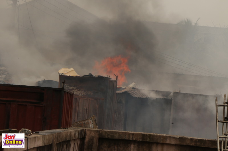 Photos: Fire ravages Odawna Market again