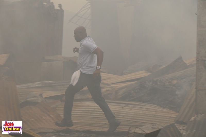 Photos: Fire ravages Odawna Market again