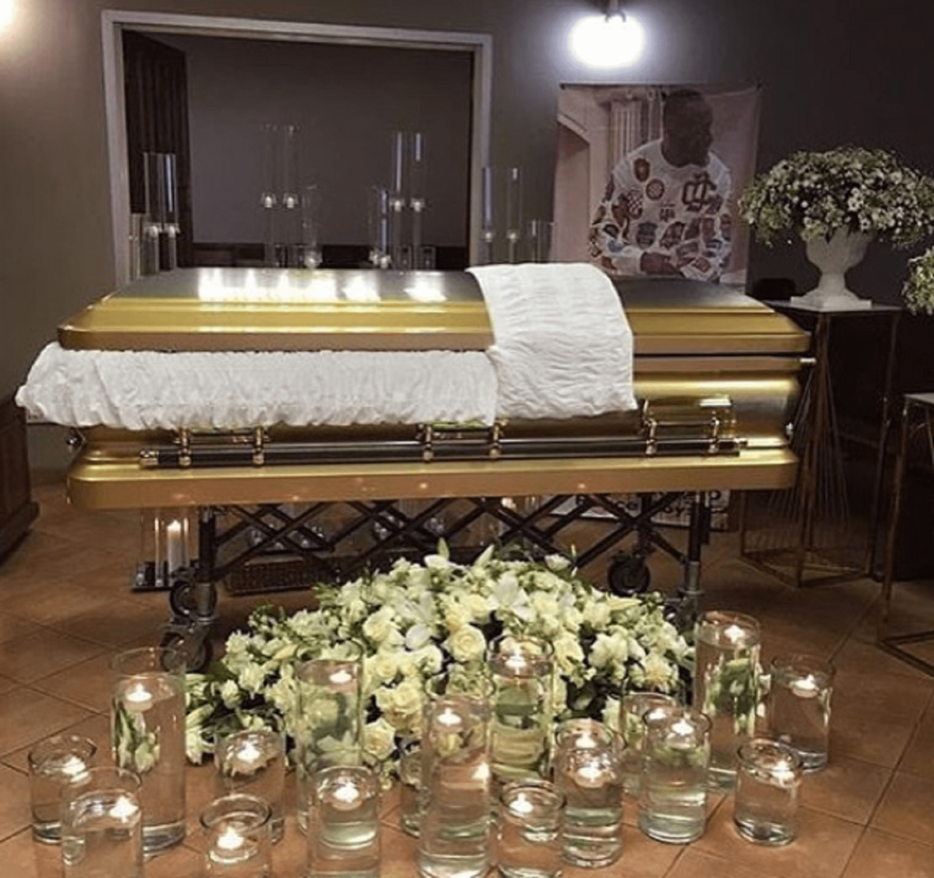 Ginimbi versace casket