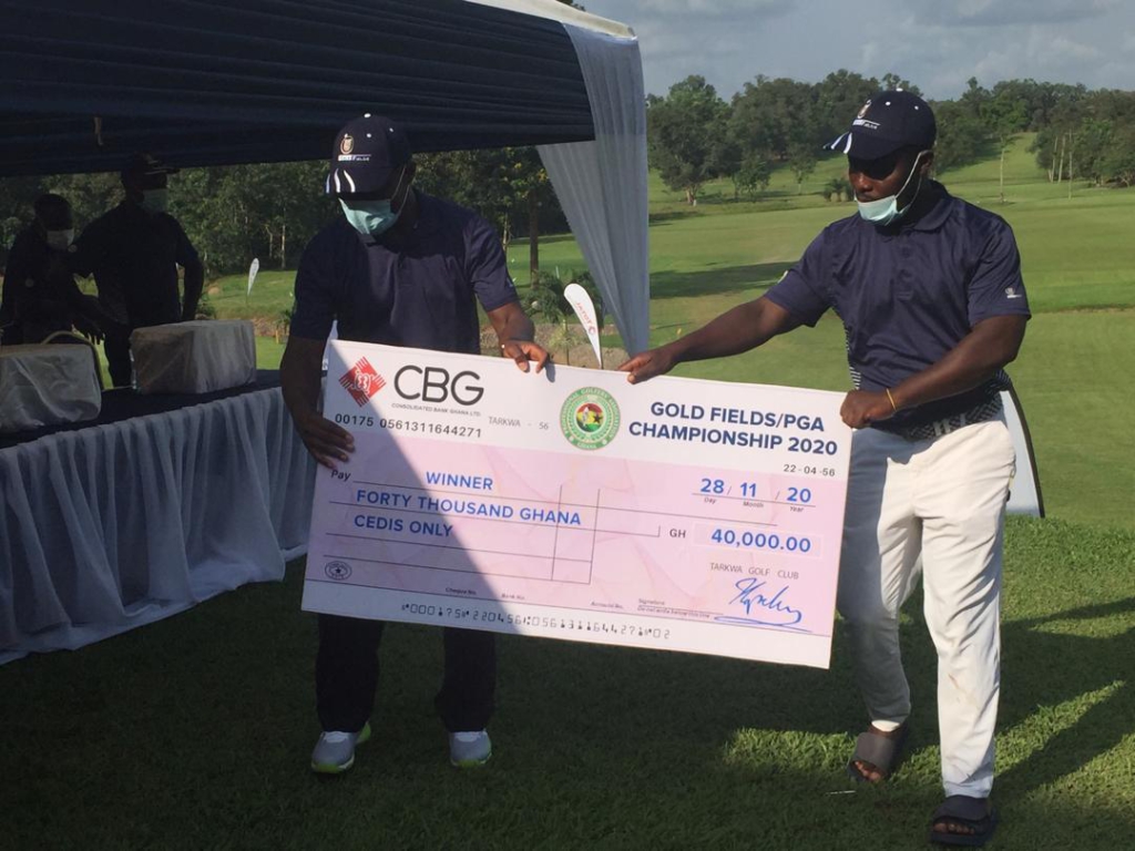 Lucky Annan Ayisah wins 2020 Gold Fields/PGA championship