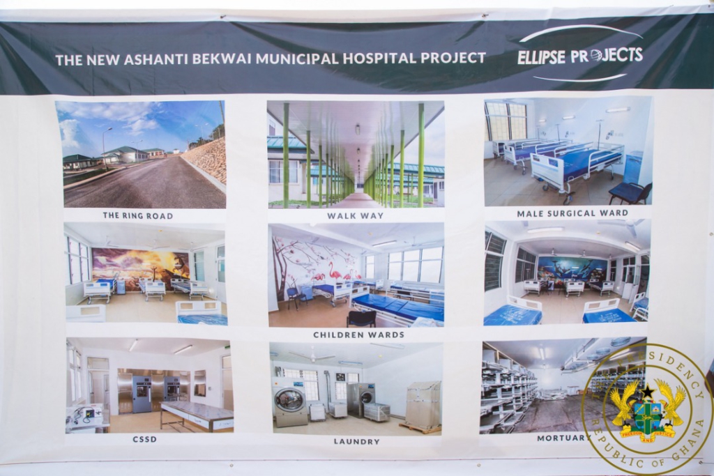 Akufo-Addo commissions 40-year-old 120-bed Bekwai Municipal Hospital