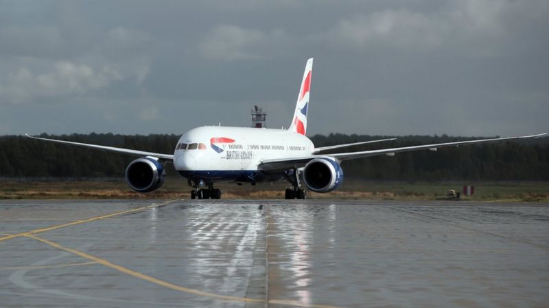 British Airways to launch Covid testing trial for arrivals