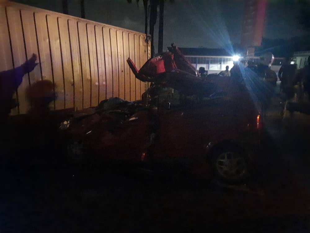 Two crashed to death by cocoa truck in Takoradi 2