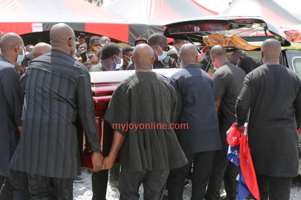 Akufo-Addo, Veep, other dignitaries join family of slain Mfantseman MP to mourn
