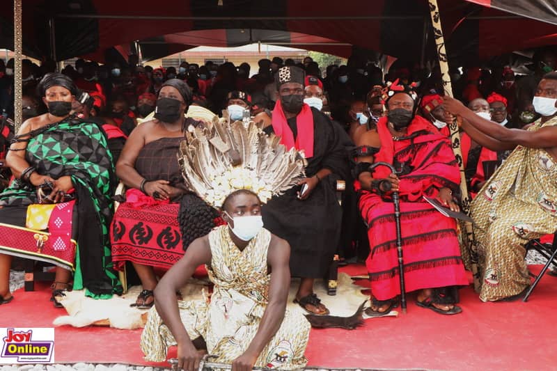 Photos from the burial service of murdered Mfantseman MP, Ekow Hayford Quansah