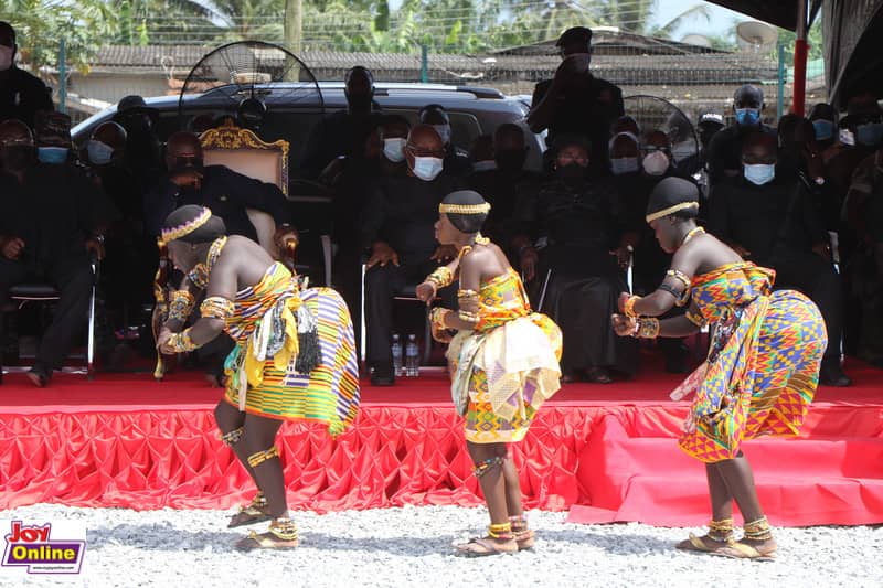 Photos from the burial service of murdered Mfantseman MP, Ekow Hayford Quansah