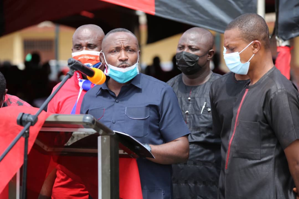 Photos from the burial service of murdered Mfantseman MP, Ekow Hayford Quansah