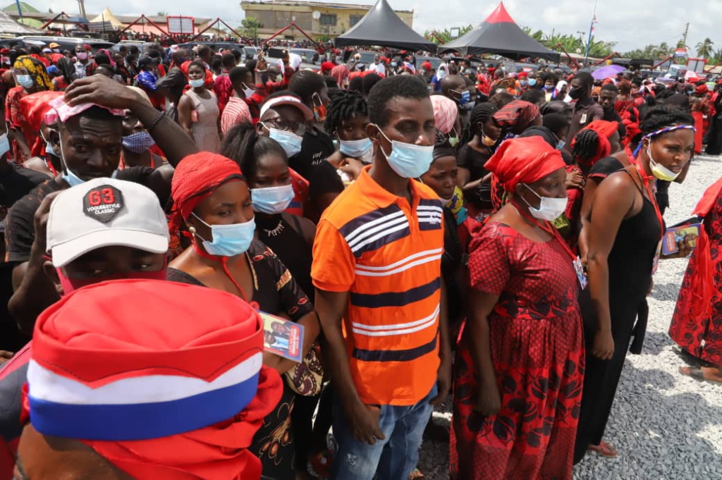 Photos from the burial service of murdered Mfantseman MP, Ekow Hayford Quansah