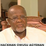 Hackman Owusu-Agyeman urges reforms to limit money influence in primaries