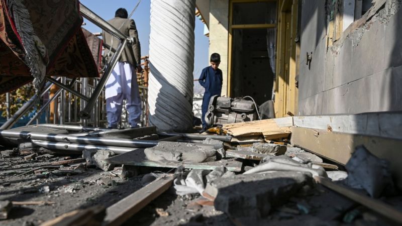 Kabul attack: Several killed as rockets hit residential areas