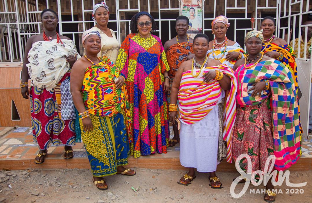 Lordina Mahama takes NDC campaign to Bono East Region