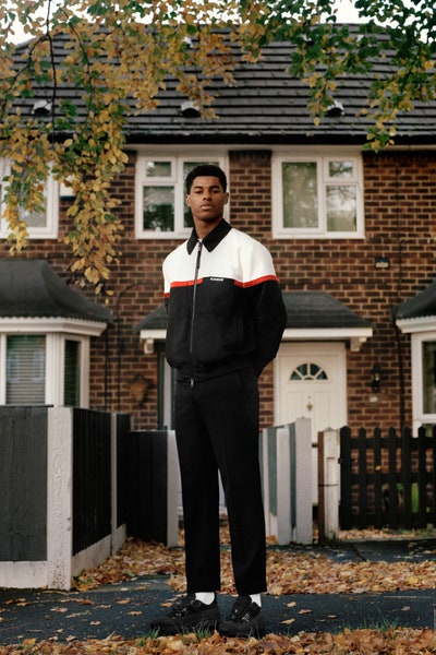Marcus Rashford and Burberry are joining forces for good