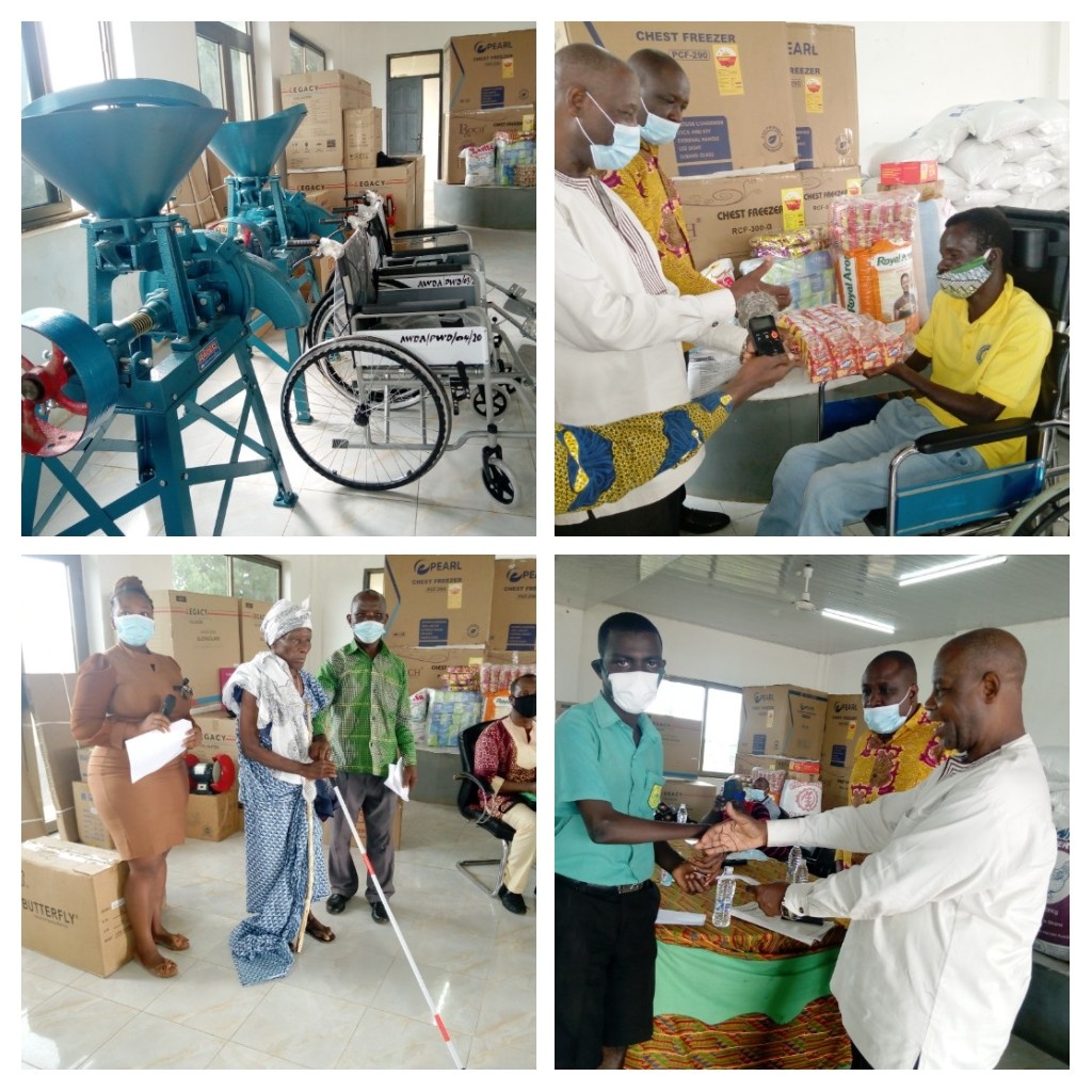 Ada West PWDs benefit from District Assembly Common Fund
