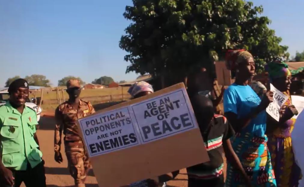 Council of Local Churches in Gambaga march for peaceful election