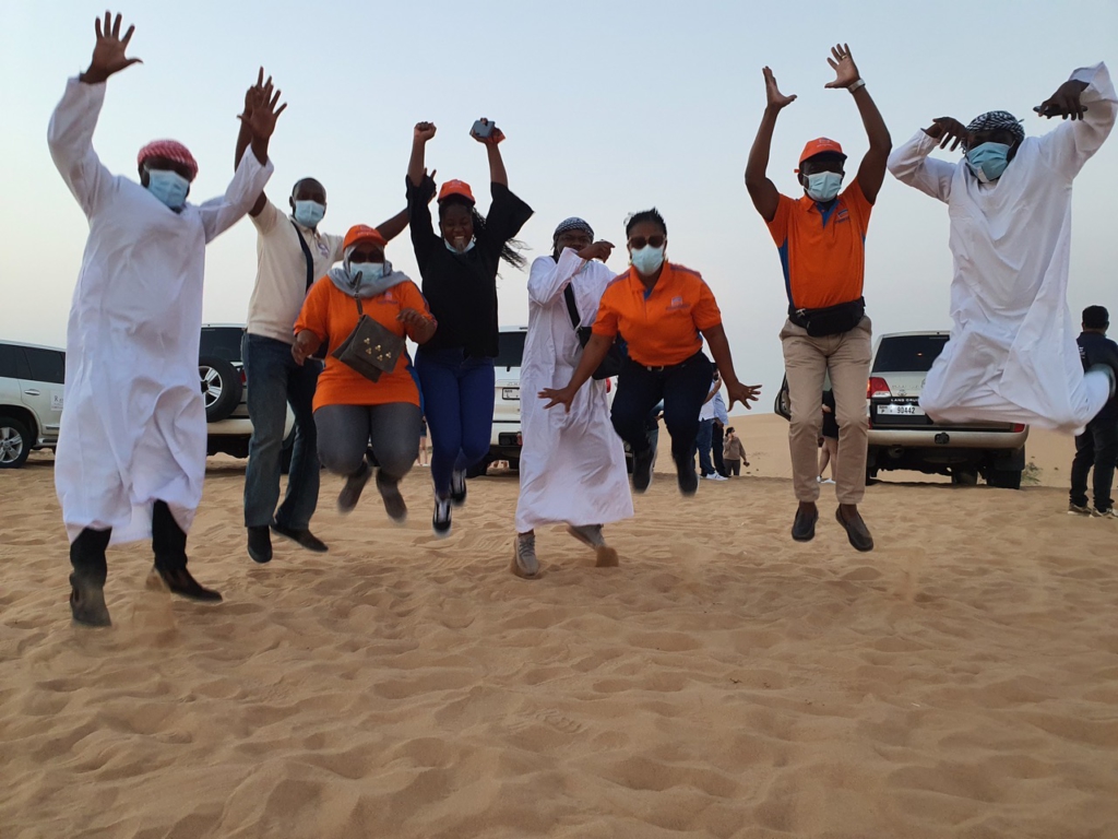 Promasidor national best distributors tour Dubai city