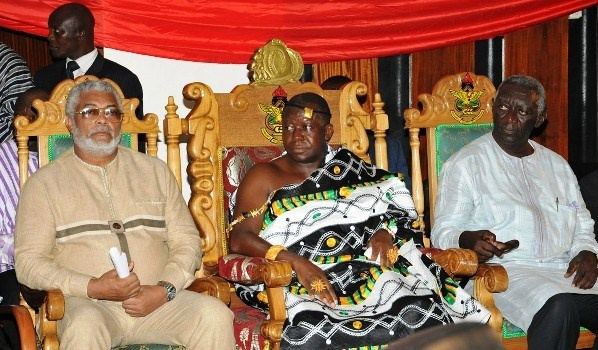 Asantehene refutes claims of feud between Rawlings and Kufuor -  MyJoyOnline.com