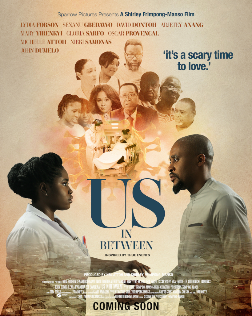 Shirley Frimpong-Manso to release new movie, Us In Between, focused on battle with coronavirus