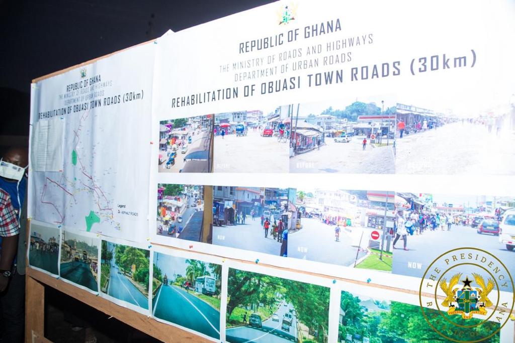 30km Anhwiankwanta-Obuasi road 70% complete - Contractor tells Akufo-Addo