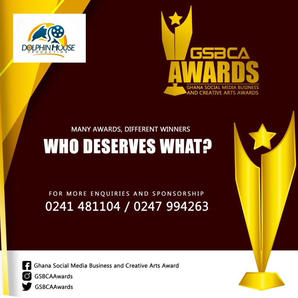 Ghana Social Media, Business and Creative Arts Awards to be held on Dec. 4 Ghana Social Media, Business and Creative Arts Awards to be held on Dec. 4