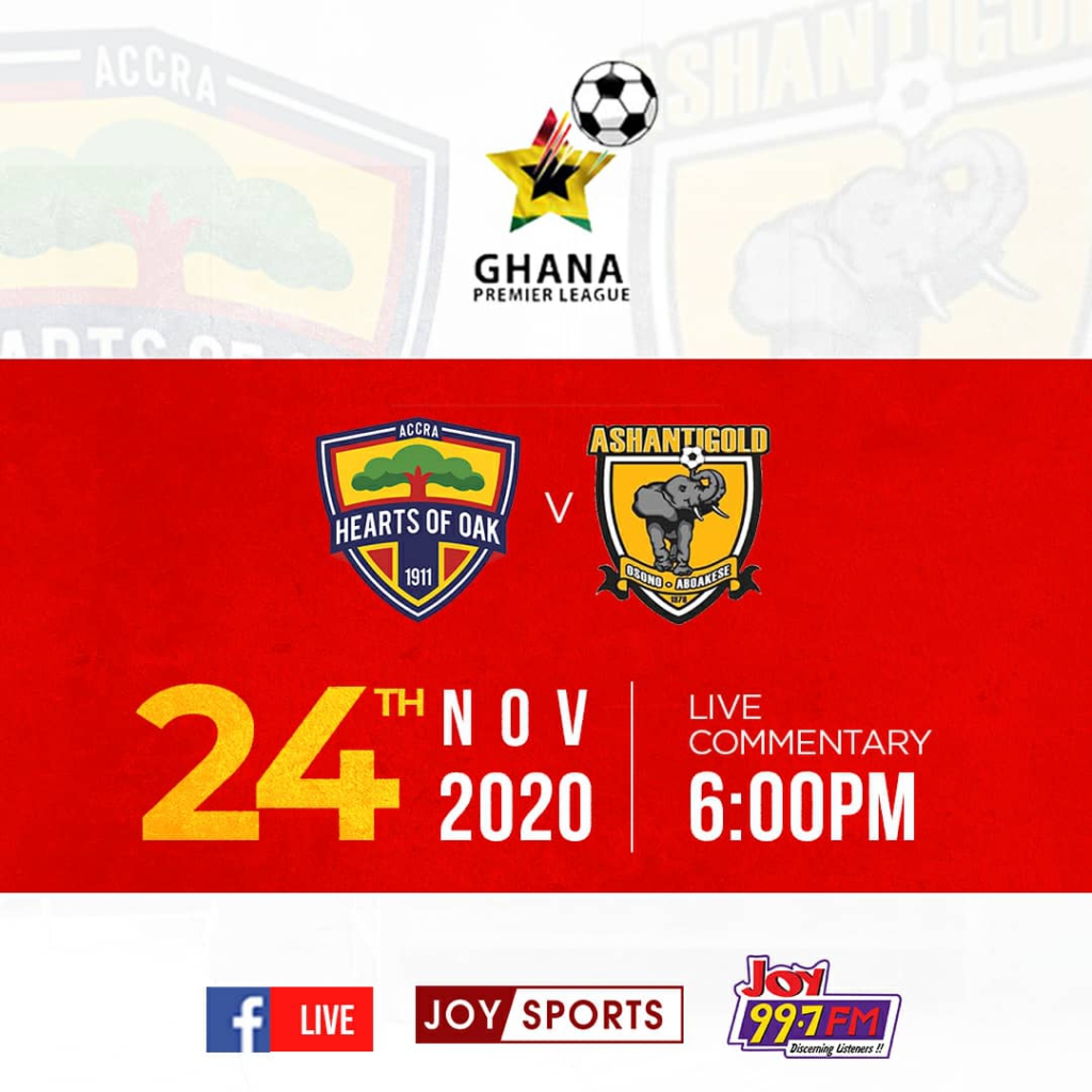 Joy GPL Commentary Preview: Hearts of Oak v AshantiGold