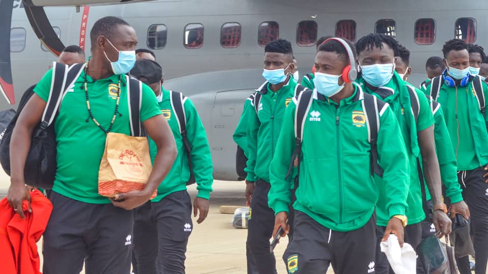 Photos: Kotoko touch down in Nouakchott for Nouadhibhou tie