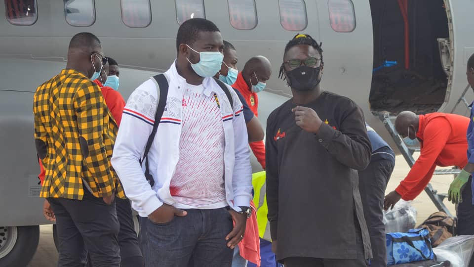 Photos: Kotoko touch down in Nouakchott for Nouadhibhou tie